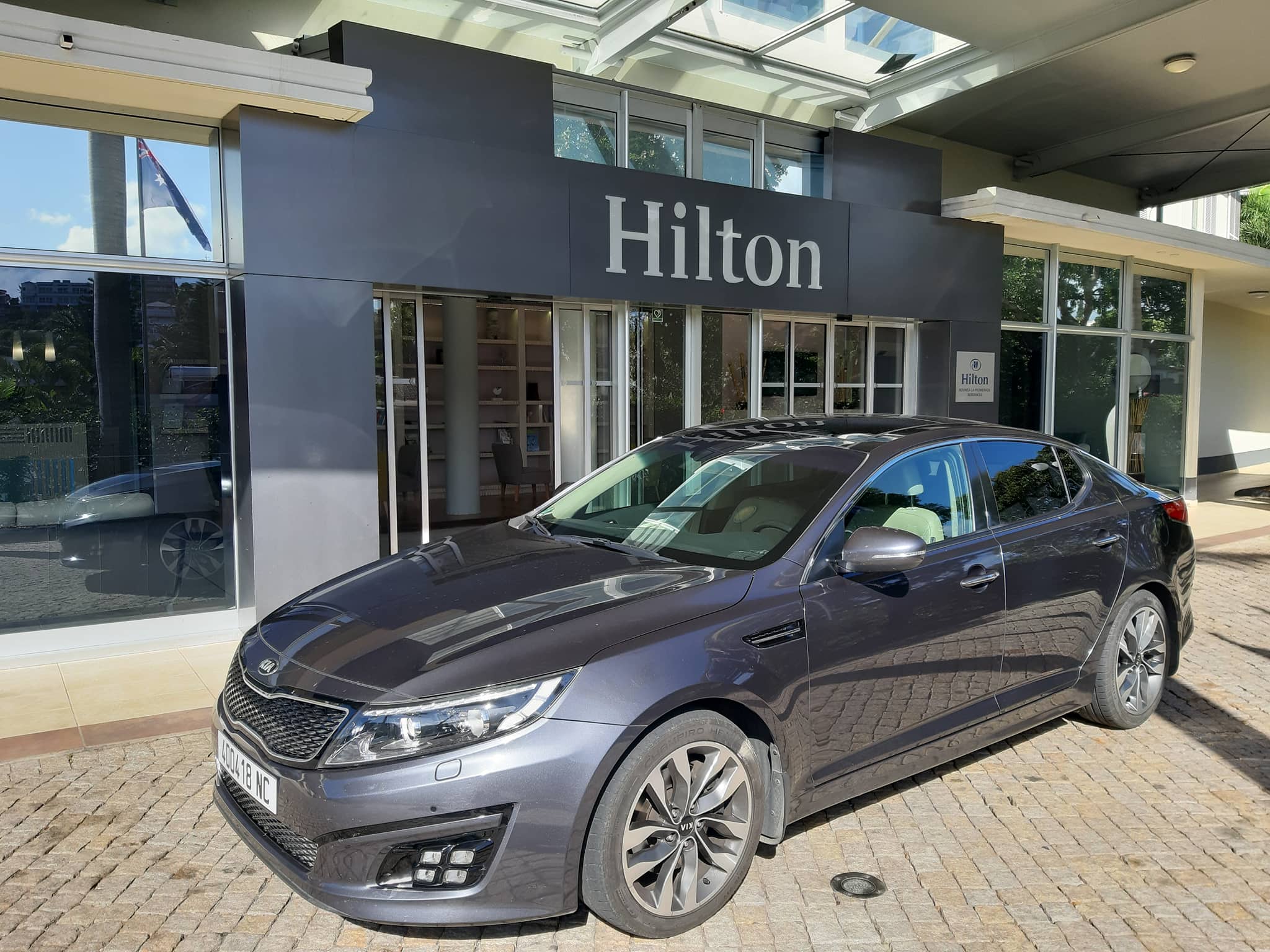 Hilton Noumea with Kia optima